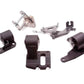 Innovative 90-93 Integra H-Series Black Steel Mounts 75A Bushings