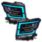 Oracle 21-22 Nissan Titan RGB+W Headlight DRL Upgrade - ColorSHIFT w/ BC1 Controller