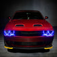 Oracle 15-21 Dodge Challenger Dynamic Surface Mount Headlight Halo Kit - ColorSHIFT - Dynamic