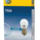 Hella Bulb 7506 12V 21W BA15s S8