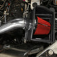 Spectre 15-18 Ford F150 V8-5.0L F/I Air Intake Kit - Polished w/Red Filter