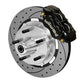 Wilwood Forged Dynalite Front Kit 19.00in Drilled Rotor Black WWE ProSpindle (5x5.00in Hub)