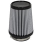 aFe MagnumFLOW Pro DRY S Universal Air Filter 4in F x 6in B x 4-3/4in T x 7in H (w/ Bumps)