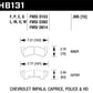 Hawk 79-84 Chevrolet C20/C30/G30/K20 Black Race Front Brake Pads