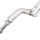 AWE Tuning 2019+ BMW M340i (G20) Resonated Touring Edition Exhaust - Quad Chrome Silver Tips