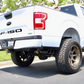 Carven 15-20 Ford F-150 Ecoboost Competitor Series Cat-Back w/TR-Series Muf. & 4in Dual Tip-Black