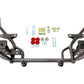 BMR 05-14 S197 Mustang K-Member w/ STD. Motor Mounts and STD. Rack Mounts - Black Hammertone