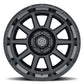 ICON Recoil 20x10 6x5.5 -24mm Offset 4.5in BS Gloss Black Wheel