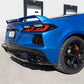 Corsa 2020 Corvette C8 3in Valved Cat-Back 4.5in Pol Quad Tips - Fits Factory Perf Exhaust w/ AFM