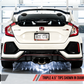 AWE Tuning 2017+ Honda Civic Type R Touring Edition Exhaust w/Front & Mid Pipe - Diamond Blk Tips