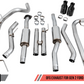 AWE Tuning 2017+ Ford Raptor 0 FG Performance Exhaust System - w/ Diamond Black Tips