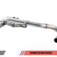 AWE Tuning BMW F3X 340i Touring Edition Axle-Back Exhaust - Diamond Black Tips (102mm)
