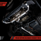 AWE Tuning 07-18 Jeep Wrangler JK/JKU 3.6L Tread Edition Axle-Back Dual Exhaust - Chrome Silver Tips