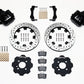 Wilwood Combination Parking Brake Rear Kit 11.75in Drilled Mini Cooper