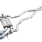 AWE SwitchPath Catback Exhaust for BMW G8X M3/M4 - Chrome Silver Tips