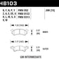 Hawk 96-81 Chevy Camaro DTC-60 Race Front Brake Pads