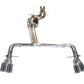 AWE Tuning Audi B8.5 S5 3.0T Track Edition Exhaust - Chrome Silver Tips (102mm)