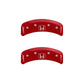 MGP 4 Caliper Covers Engraved Front Honda Engraved Rear H Logo Yellow finish black ch