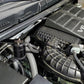 J&L 2022 Nissan Frontier 3.8L V6 Passenger Side Oil Separator 3.0 - Black Anodized