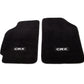 NRG Floor Mats - 88-91 Honda Civic (CRX Logo) - 2pc.