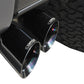 Corsa 11-14 Ford F-150 Raptor 6.2L V8 145in Wheelbase Black Xtreme Cat-Back Exhaust