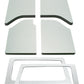 DEI 11-18 Jeep Wrangler JK 2-Door Boom Mat Complete Headliner Kit - 6 Piece - White
