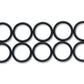 Vibrant -3AN Rubber O-Rings - Pack of 10