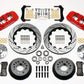 Wilwood AERO6 Front Hub Kit 14.00 Drilled Red 67-69 Camaro 64-72 Nova Chevelle