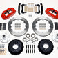 Wilwood Narrow Superlite 6R Front Hub Kit 12.88in Red 70-78 Camaro (*Line Kit Needed*)