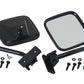 Kentrol 97-18 Jeep Wrangler TJ/JK E-Z Detach Mirrors Pair - Powdercoat Black