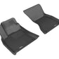 3D MAXpider 2014-2019 Porsche Macan Kagu 1st Row Floormat - Black