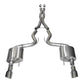Corsa 2015 Ford Mustang GT 5.0 3in Cat Back Exhaust, Polish Dual 4.5in Tip (Xtreme)
