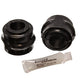 Energy Suspension 05-10 Chrysler 300C RWD/07-10 Charger RWD Black 32mm Front Sway Bar Bushing Set