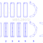 King Ford 281CI/330CI 4.6L/5.4L V8 (Size STD) Main Bearing Set