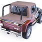 Rampage 1992-1995 Jeep Wrangler(YJ) Cab Soft Top And Tonneau Cover - Spice Denim