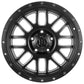ICON Alpha 20x9 5x150 16mm Offset 5.625in BS 110.1mm Bore Satin Black/Milled Windows Wheel