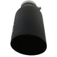 aFe MACHForce XP Exhausts Tips SS-304 EXH Tip 4In x 7Out x 18L Bolt-On (blk)