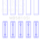 King Toyota 2AR-FE, 2AR-FXE Crankshaft Main Bearing Set