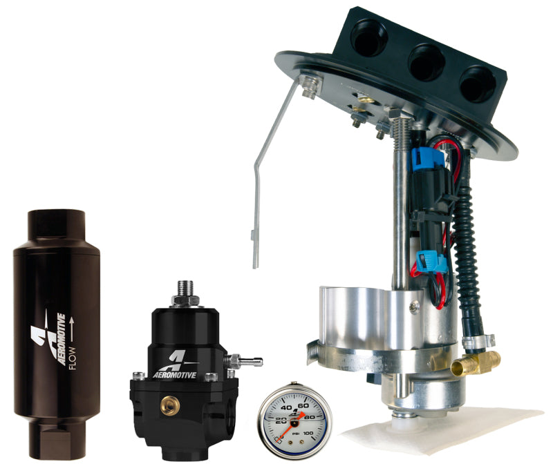 Aeromotive 11-17 Ford Mustang Drop In Kit (18036/15633/13303/12350) - Single 450lph