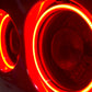 Oracle Chevy Corvette C6 05-13 LED Waterproof Afterburner Kit - Red