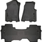 Husky Liners 19 Dodge Ram 1500 Quad Cab Weatherbeater Black Front & 2nd Seat Floor Liners