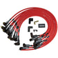 Moroso Chevrolet Small Block Ignition Wire Set - Ultra 40 - Unsleeved - Non-HEI - Over Valve - Red