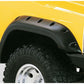 Bushwacker 84-01 Jeep Cherokee Cutout Style Flares 4pc Fits 2-Door Sport Utility Only - Black