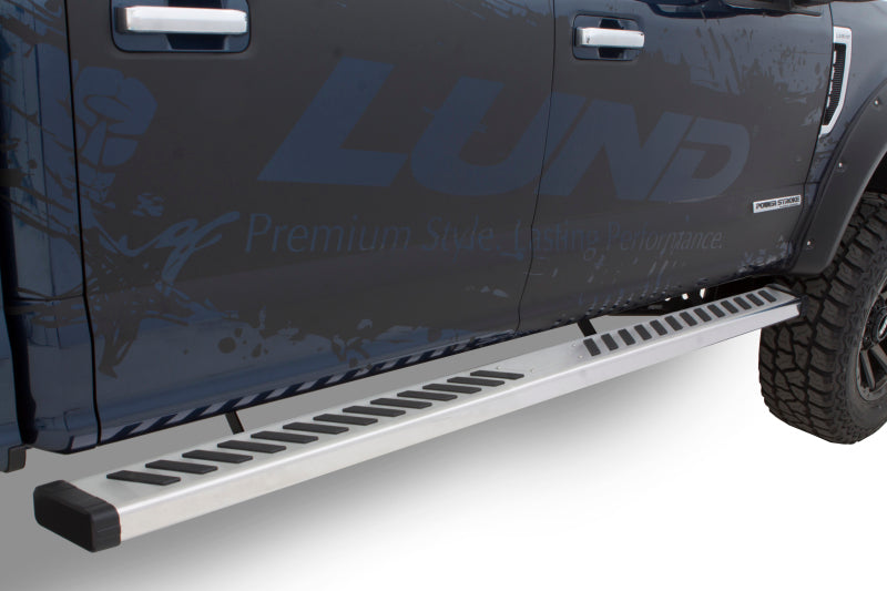 Lund 2017 Ford F-250 Super Duty SuperCab Summit Ridge 2.0 Running Boards - Stainless