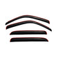 AVS 02-06 Cadillac Escalade EXT Ventvisor In-Channel Front & Rear Window Deflectors 4pc - Smoke