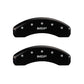 MGP Rear set 2 Caliper Covers Engraved Rear MGP Black finish silver ch