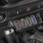 Rugged Ridge Lower Switch Panel Kit 11-18 Jeep Wrangler JK/JKU
