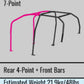 Cusco Chro-moly Roll Cage Through Dash 7 Point CP9A (S/O / No Cancel)