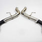 Mishimoto 2016+ Chevrolet Camaro SS Dual-Tip Race Axle-Back Exhaust w/ Black Tips