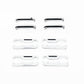 Putco 17-20 Ford SuperDuty Door Handle Covers (4DR) w/ Driver Keyhole (Covers Functional Sensors)